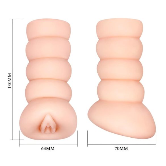 Crazy Bull - masturbator typu anime - pochwa - kolor naturalny