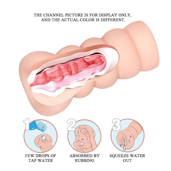 Crazy Bull - masturbator typu anime - pochwa - kolor naturalny