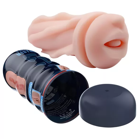 Pretty Love Vacuum Cup - realistyczny masturbator w kształcie ust (kolor cielisty)