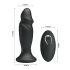 MR. PLAY - akumulatorowy analny wibrator z pilotem (czarny)