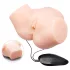 Crazy Bull - masturbator realistyczny wibrujący vagina-anus - kolor naturalny