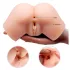 Crazy Bull - masturbator realistyczny wibrujący vagina-anus - kolor naturalny