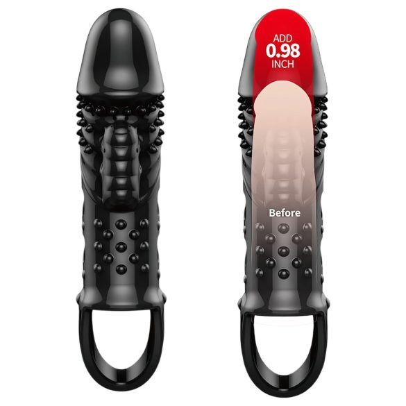 Pretty Love Cecelia - nasadka na penisa z pierścieniem i wibracją