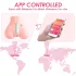 Vibeconnect - Masturbator tułowiowy sterowany aplikacją dla mężczyzn (naturalny kolor)