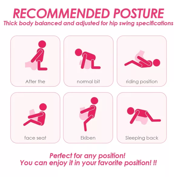 Vibeconnect - Masturbator tułowiowy sterowany aplikacją dla mężczyzn (naturalny kolor)
