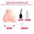 Vibeconnect - Masturbator tułowiowy sterowany aplikacją dla mężczyzn (naturalny kolor)
