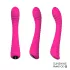 Sex HD Sunshine - wibrator do punktu G ładowany USB - żebrowany - różowy