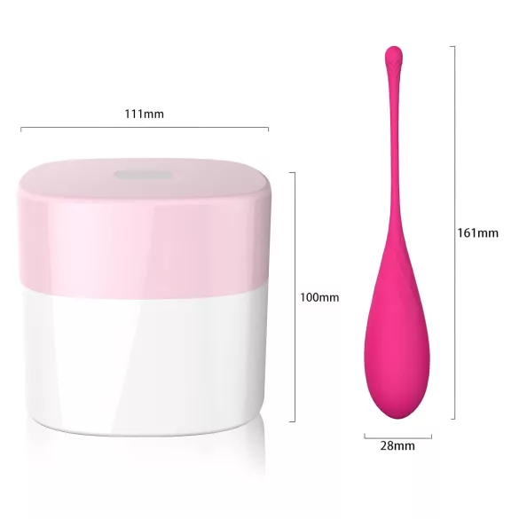 Sex HD Eggs - zestaw 6 kulek gejszy - różowe