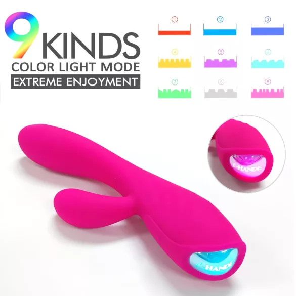 Sex HD Muses - wibrator ładowalny wodoodporny z funkcją podgrzewania różowy