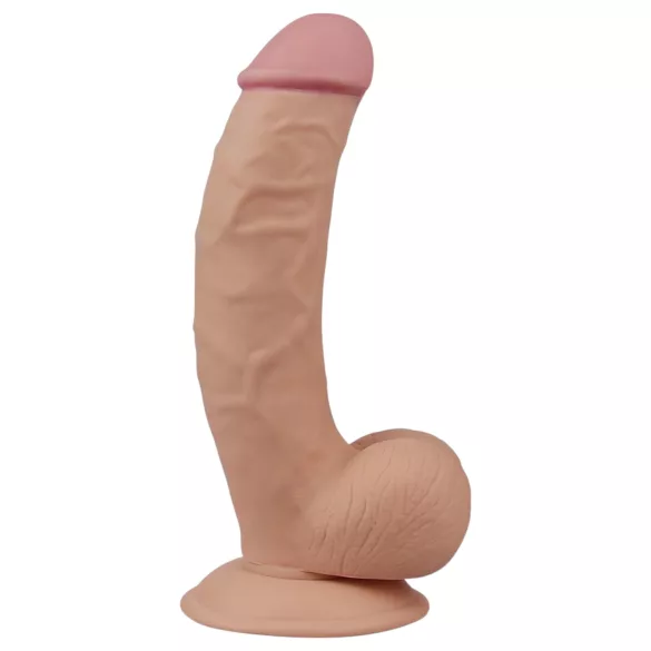 Lovetoy Ultra Soft - dildo realistyczny - elastyczny - 21,5 cm - cielisty