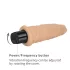 Lovetoy Real Feel - realistyczny wibrator - 19 cm - beżowy
