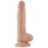 Lovetoy Real Extreme - dildo z przyssawką - 21cm - kolor cielisty