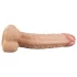 Lovetoy Real Extreme - dildo do punktu G - realistyczny - 21cm - cielisty