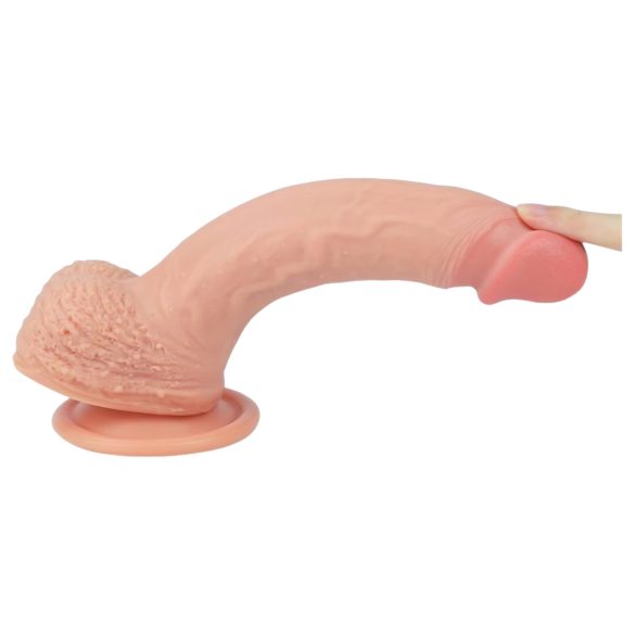 Lovetoy Nature Cock - realistyczny dildo z przyssawką - 21 cm - cielisty