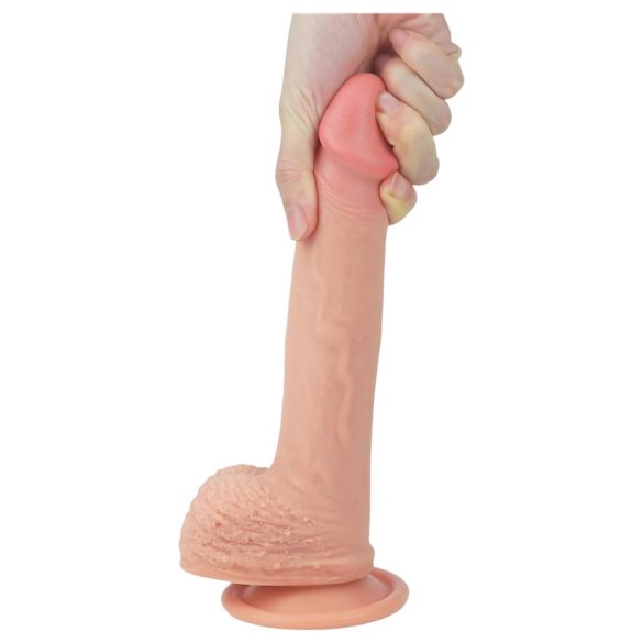 Lovetoy Nature Cock - realistyczny dildo z przyssawką - 21 cm - cielisty