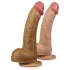 Lovetoy - realistyczny wygięty dildo - 20 cm - kolor cielisty