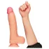 Lovetoy Nature Cock - realistyczny dildo dwuwarstwowy - 25 cm - cielisty