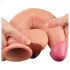 Lovetoy Nature Cock - realistyczny dildo dwuwarstwowy - 25 cm - cielisty