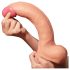 Lovetoy Nature Cock - dwuwarstwowy naturalny dildo - 30cm (nude)
