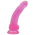 Lovetoy Jelly Studs - dildo z przyssawką 20 cm (różowe)
