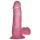 Lovetoy Jelly Studs - dildo z przyssawką - 15 cm - różowy