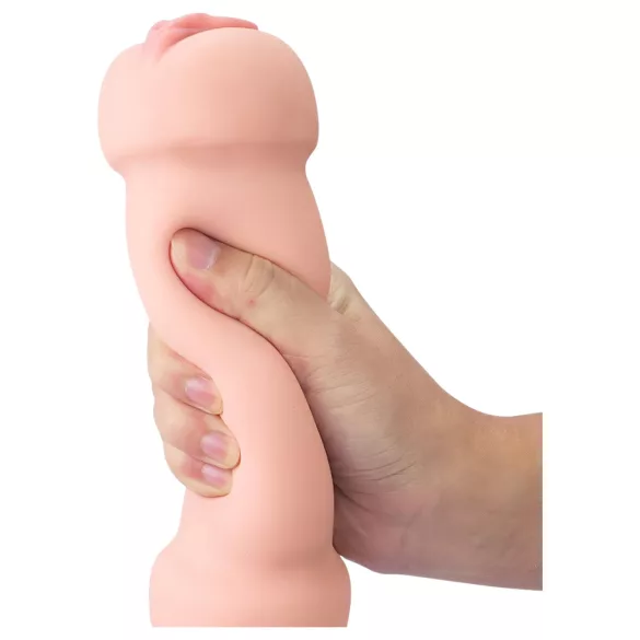 Lovetoy - masturbator wagina i anus - realistyczny - kolor cielisty