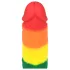 Lovetoy Prider - realistyczny dildo - 19 cm - tęczowy
