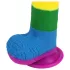 Lovetoy Prider - realistyczny dildo z jądrami - 20 cm - tęczowy