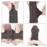 Lovetoy - realistyczny dildo - dwuwarstwowy - 18 cm - brązowy