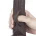 Lovetoy - dildo realistyczne - podwójna warstwa - 23 cm brązowy