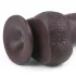 Lovetoy - dildo realistyczne - podwójna warstwa - 23 cm brązowy