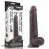 Lovetoy - dildo realistyczne - podwójna warstwa - 23 cm brązowy