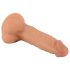 Mr. Rude - dildo przyssawką realistyczny - 19cm - kolor cielisty