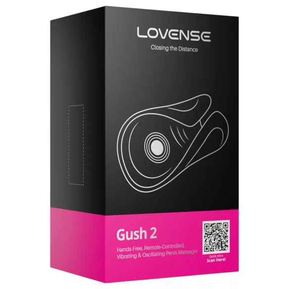 LOVENSE Gush 2 - wibrator na żołądź (turkusowy)
