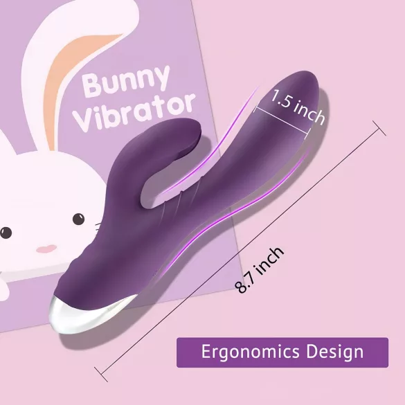 Tracy's Dog - wibrator króliczek z wypustką na łechtaczkę - wodoodporny