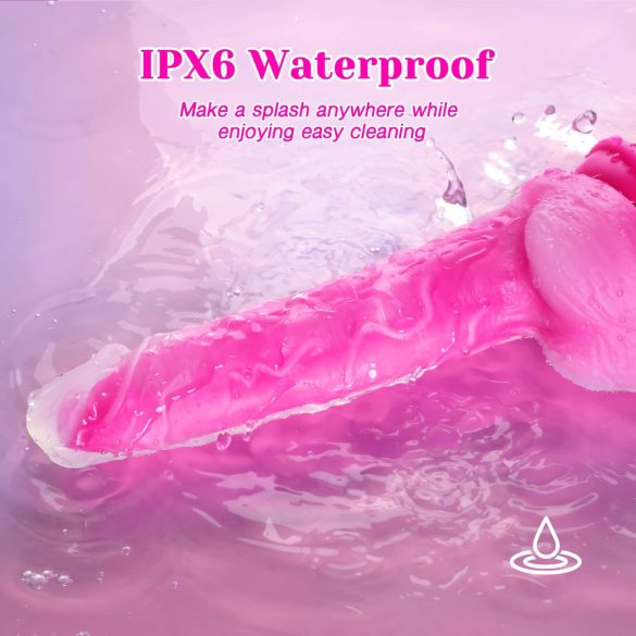 Tracy's Dog Jelivoy-Mid - realistyczny wibrator - 20 cm - różowy