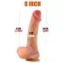 FeelSkin - ultrarealistyczny dildo z jądrami - naturalny (21 cm)