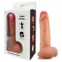 FeelSkin - ultrarealistyczny dildo z jądrami - naturalny (18,5 cm)