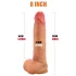FeelSkin - ultrarealistyczny dildo z jądrami (naturalny, 17 cm)