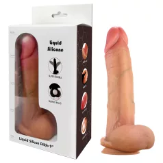   FeelSkin - ultra realistyczny dildo z jądrami - naturalny (23 cm)