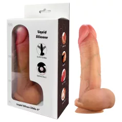   FeelSkin - ultrarealistyczny dildo z jądrami (naturalny, 12,5 cm)