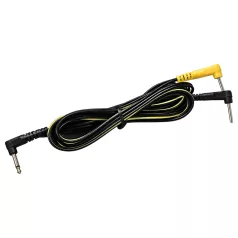   DG-LAB - kabel elektrodowy z prostokątną wtyczką, z bolcami 2 mm (czarny)