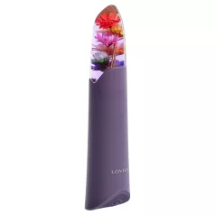 LOVISS Flower - mini wibrator prętowy (fioletowy)