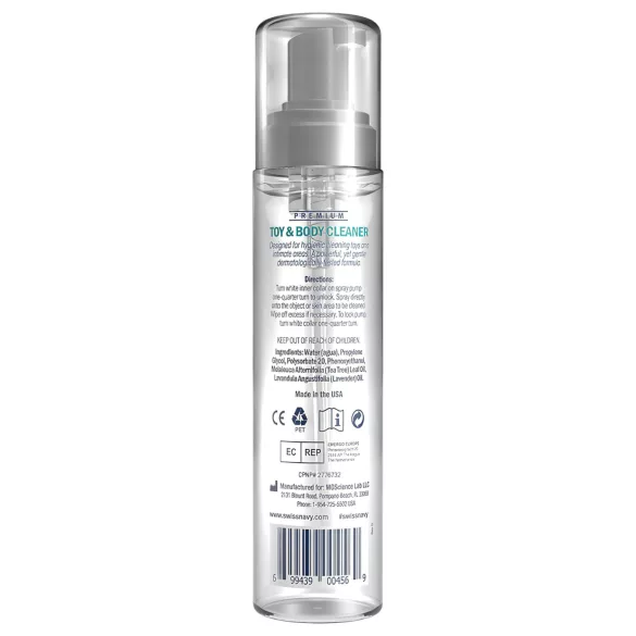 Swiss Navy Toy & Body Cleaner - pianka czyszcząca (221 ml)