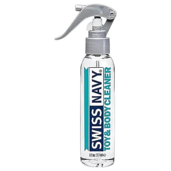 Swiss Navy - spray do czyszczenia zabawek i ciała - pompka - 177ml