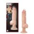Blush Bad Boy - wibrator z piercingiem - 33 cm - naturalny