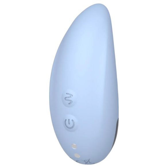 Vibeconnect - akumulatorowy, wodoodporny stymulator łechtaczki (niebieski)