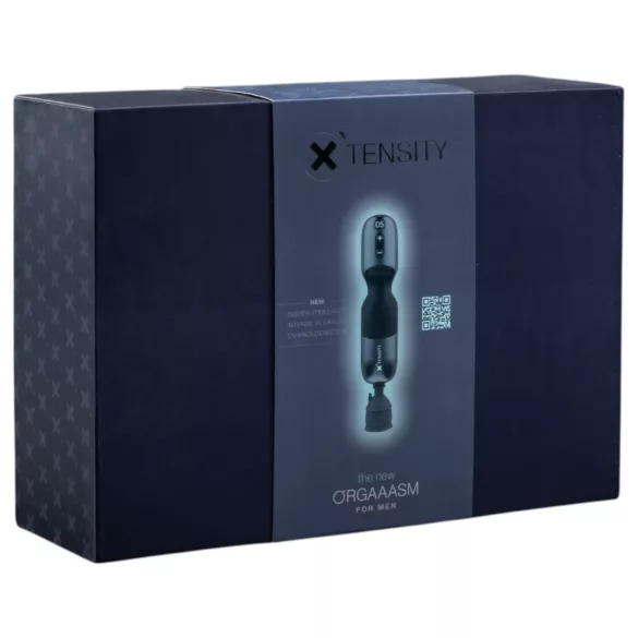 Xtensity 1 - masturbator męski - wibrujący, pulsujący, próżniowy - czarny
