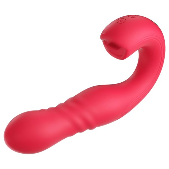 Honey Play Box Joi Thrust 2 - wibrator z funkcją ssania i ruchu