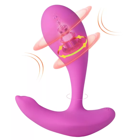 Honey Play Box Oly 2 - wibrator do stymulacji punktu G i łechtaczki sterowany aplikacją (różowy)